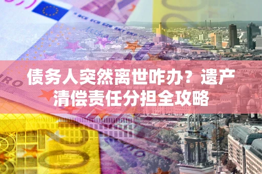 武汉债务人突然离世咋办？遗产清偿责任分担全攻略